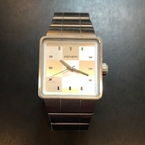 Nixon Full Throttle The Quattro Watch Silver